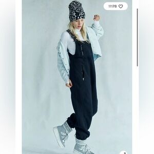 NWT! Free People Hit The Slopes Salopette S